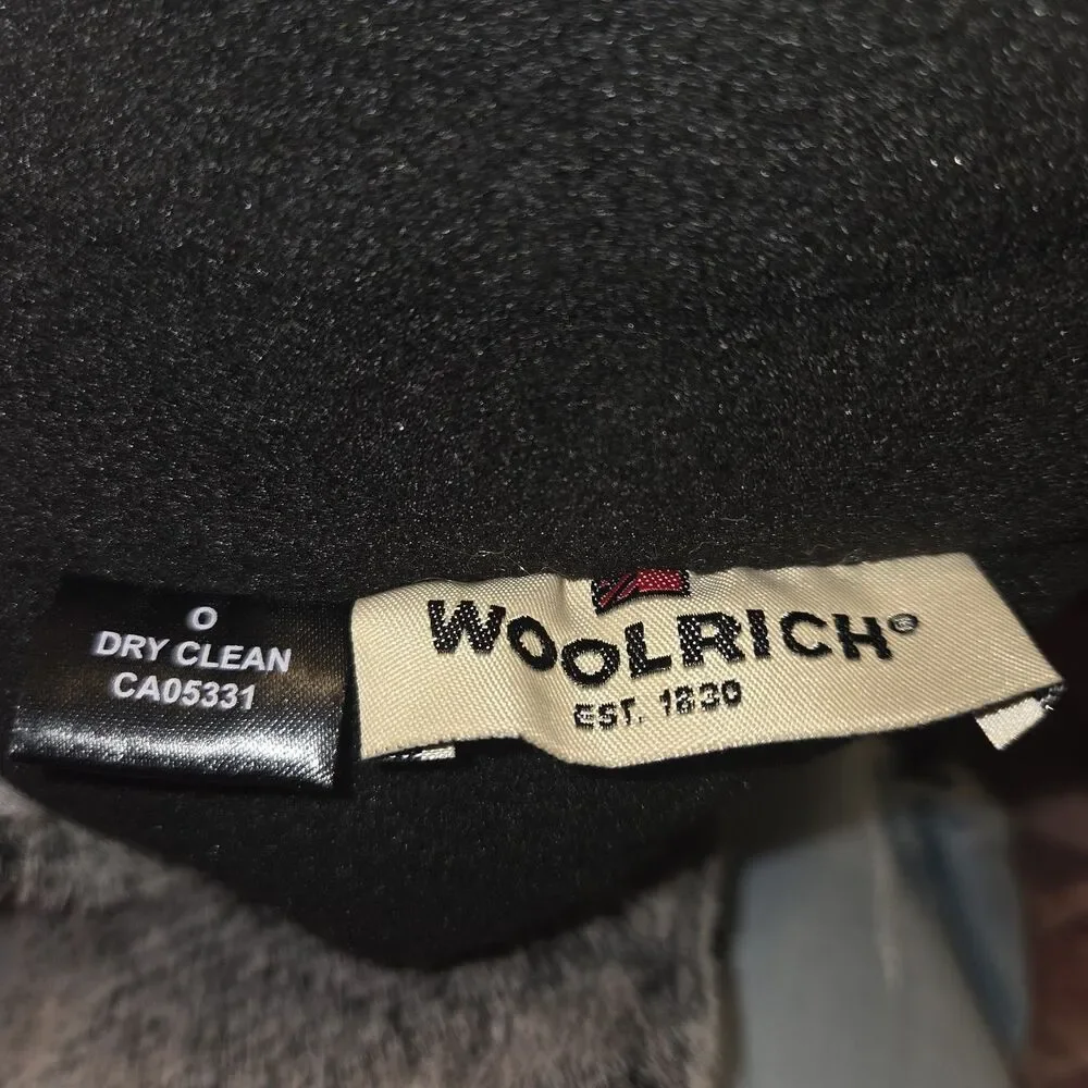 Woolrich Purple Plaid Faux Fur Trapper Hat, Unisex, OSFM